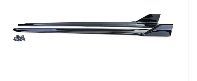 💕Sotto Minigonne laterali nero lucido per BMW X5 F15 13-18💕