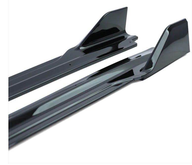 💕Sotto Minigonne laterali nero lucido per BMW X5 F15 13-18💕
