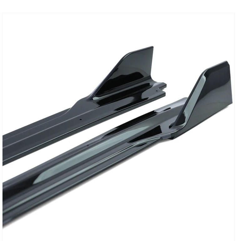 💕Sotto Minigonne laterali nero lucido per BMW X5 F15 13-18💕