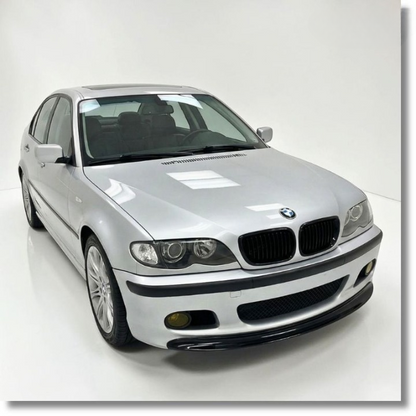 💕ART.9440 Splitter BMW 3 E46 1997+ Plus M Technic CSL V2 Nero lucido  💕