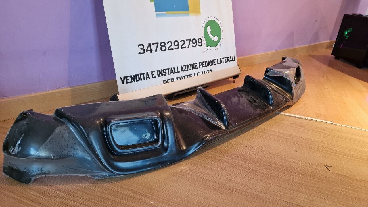 DIFFUSORE RENAULT CLIO 4 IV 2012-2019 LOOK ST NERO LUCIDO
