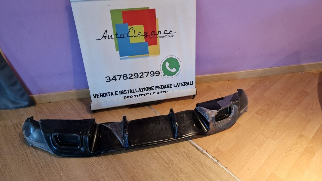 DIFFUSORE RENAULT CLIO 4 IV 2012-2019 LOOK ST NERO LUCIDO