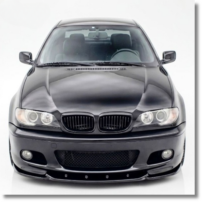ART.9787 SPLITTER BMW 3 E46 LCI  2003+NERO  LUCIDO