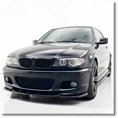 ART.9787 SPLITTER BMW 3 E46 LCI  2003+NERO  LUCIDO