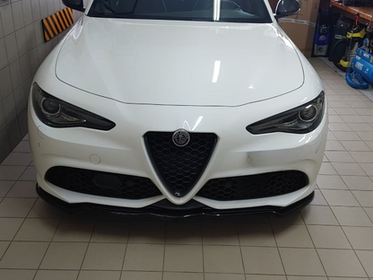 💕ART. 0393 SPLITTER ALFA  GIULIA STANDARD / VELOCE NERO LUCIDO 💕
