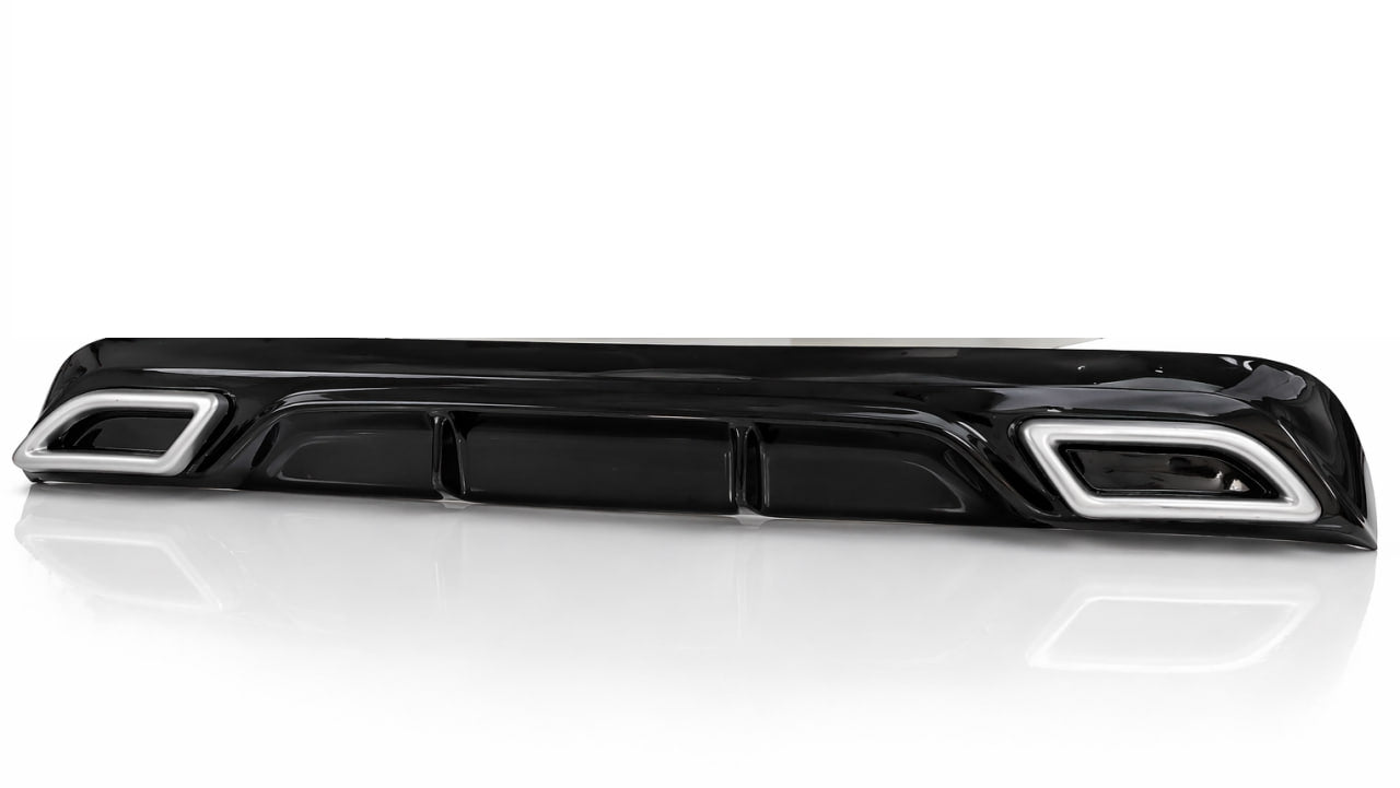 💕ART.9544 DIFFUSORE PEUGEOT 308 II 5 PORTE 13-21 LOOK  NERO LUCIDO TERMINAL💕