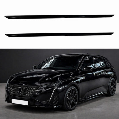 💕ART. 1229 MINIGONNE PEUGEOT 308 NERO LUCIDO 151CM (UNIVERSALI)💕