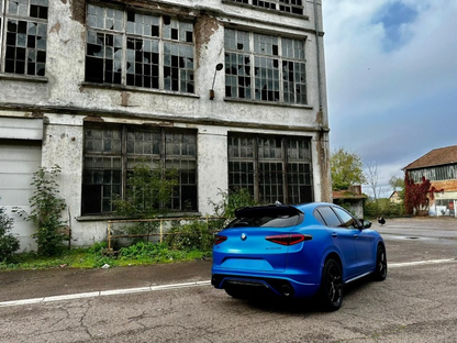 💕ART.2039 DIFFUSORE ALFA ROMEO STELVIO 949 2016-2020 NERO LUCIDO💕