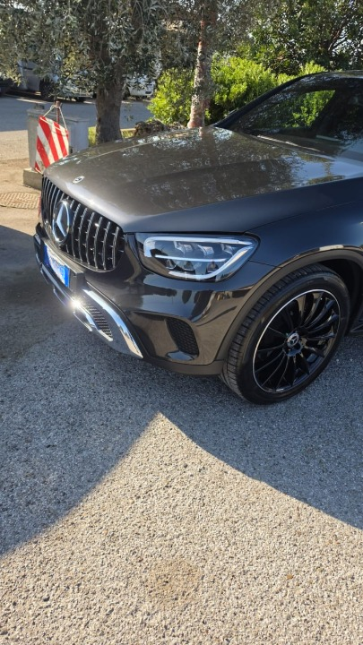💕GRIGLIA ANTERIORE LOOK GT PANAMERICANA PER MERCEDES GLC X253/C253💕