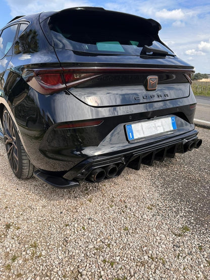 🔥ART.1437 FLAPS ADATTO PER CUPRA LEON 2020+ NERO LUCIDO🔥