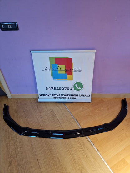 💕ART.0802 SPLITTER M.BENZ CLASSE A W177 AMG LOOK BRABUS NERO LUCIDO 3 PEZZI💕
