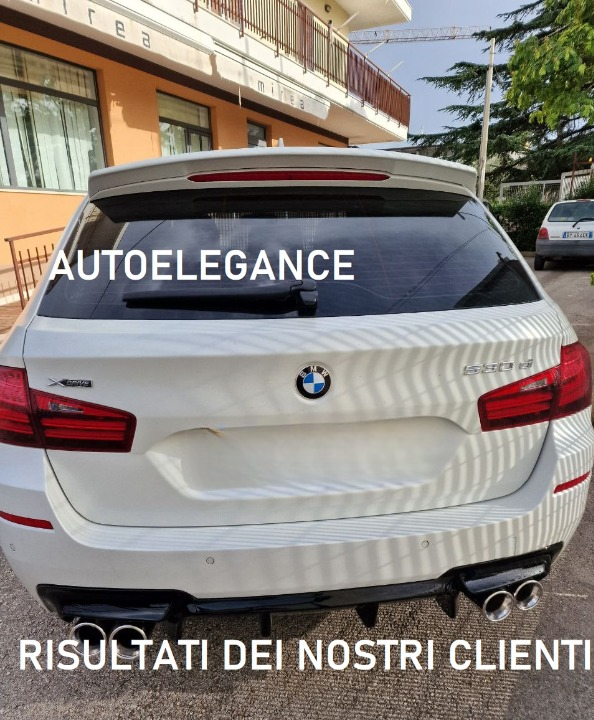 💕ART.0635 SPOILER  SUL TETTO BMW SERIE 5 F11 2011-2016 LOOK M SPORT GREZZO💕