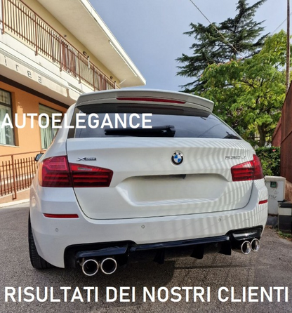 💕ART.0635 SPOILER  SUL TETTO BMW SERIE 5 F11 2011-2016 LOOK M SPORT GREZZO💕