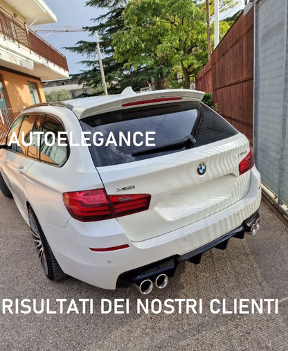 💕ART.0635 SPOILER  SUL TETTO BMW SERIE 5 F11 2011-2016 LOOK M SPORT GREZZO💕