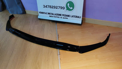💕ART.1082 SPLITTER M.BENZ CLASSE C W206 AMG LOOK BRABUS NERO LUCIDO 3PZ💕