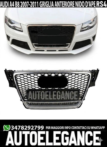 💕ART. 0612 GRIGLIA AUDI  A4 B8 2007-2011 LOOK RS4 💕
