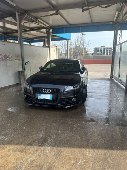 💕ART.0100 Splitter Audi TT solo per standard + sline nero lucido 💕