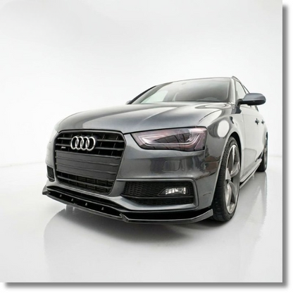 💕ART.9890 Splitter Audi A4 S B8 FL 2012+ nero lucido solo per paraurti sline 💕