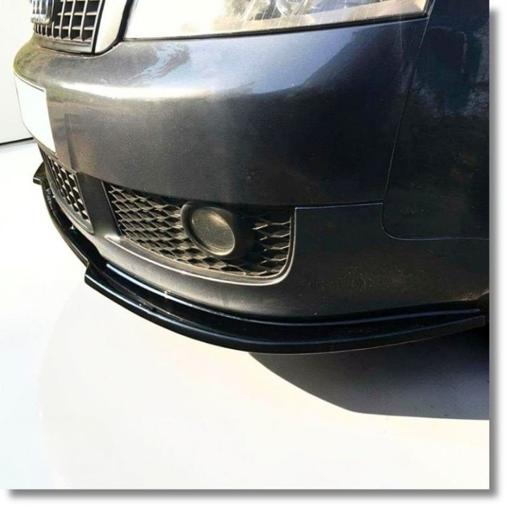 💕ART.9898 SPLITTER A4 B6 2004-2008 NERO LUCIDO  SOLO PARAURTI SLINE💕