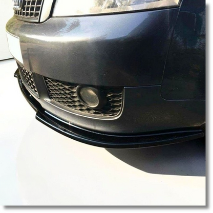 💕ART.9898 SPLITTER A4 B6 2004-2008 NERO LUCIDO  SOLO PARAURTI SLINE💕
