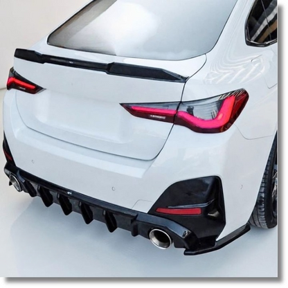 💕ART.9919 Flap posteriori BMW 4 G26 2020+ Nero lucido 💕
