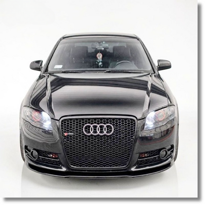 💕ART.9918 Splitter  Audi A4 B7 04 - 07 solo per paraurti sline nero lucido 💕