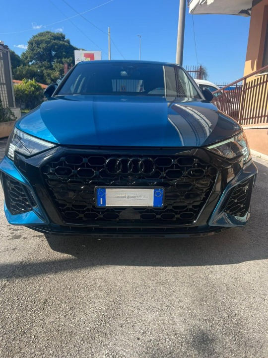 💕ART. 1485 PARAURTI ANTERIORE AUDI A3 8Y 2020-2023 LOOK RS3 SEDAN SPORTBACK💕