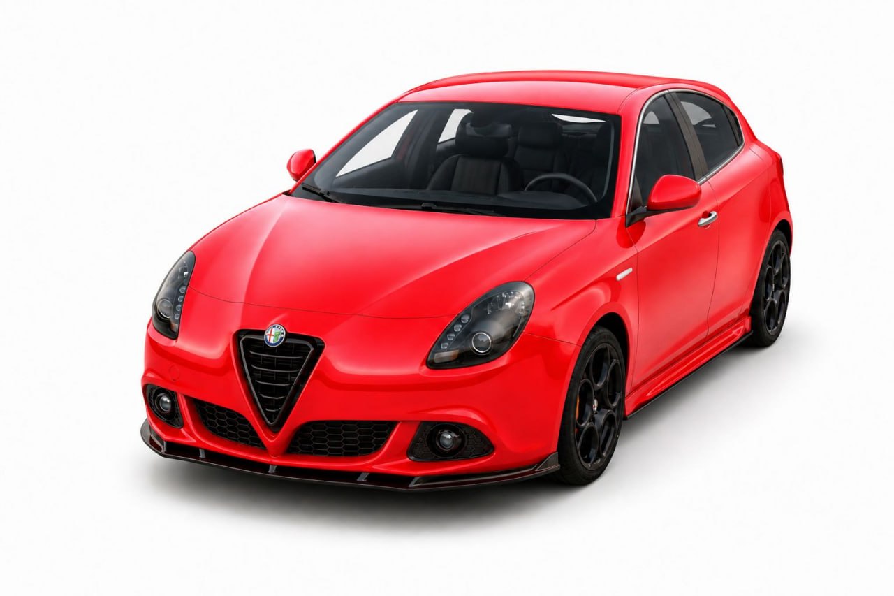 💕ART.1854  SOTTO MINIGONNE ALFA ROMEO  GIULIETTA 2010-2020 NERO LUCIDO  💕