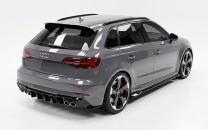 💕ART.10086 DIFFUSORE LOOK RS3 AUDI A3 8V SLINE RESTYLING 2017+  💕