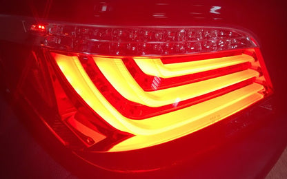 💕ART.6888 LED BAR TAIL LIGHTS RED BMW 5 E60 07.03-02.07💕