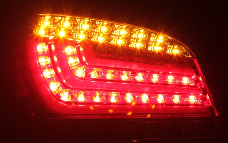 💕ART.6888 LED BAR TAIL LIGHTS RED BMW 5 E60 07.03-02.07💕
