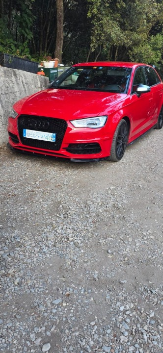 💕ART.0581 GRIGLIA AUDI A3 8V 2012-2016 LOOK RS3 NERO 💕