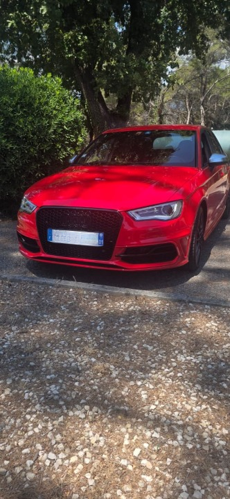 💕ART.0581 GRIGLIA AUDI A3 8V 2012-2016 LOOK RS3 NERO 💕