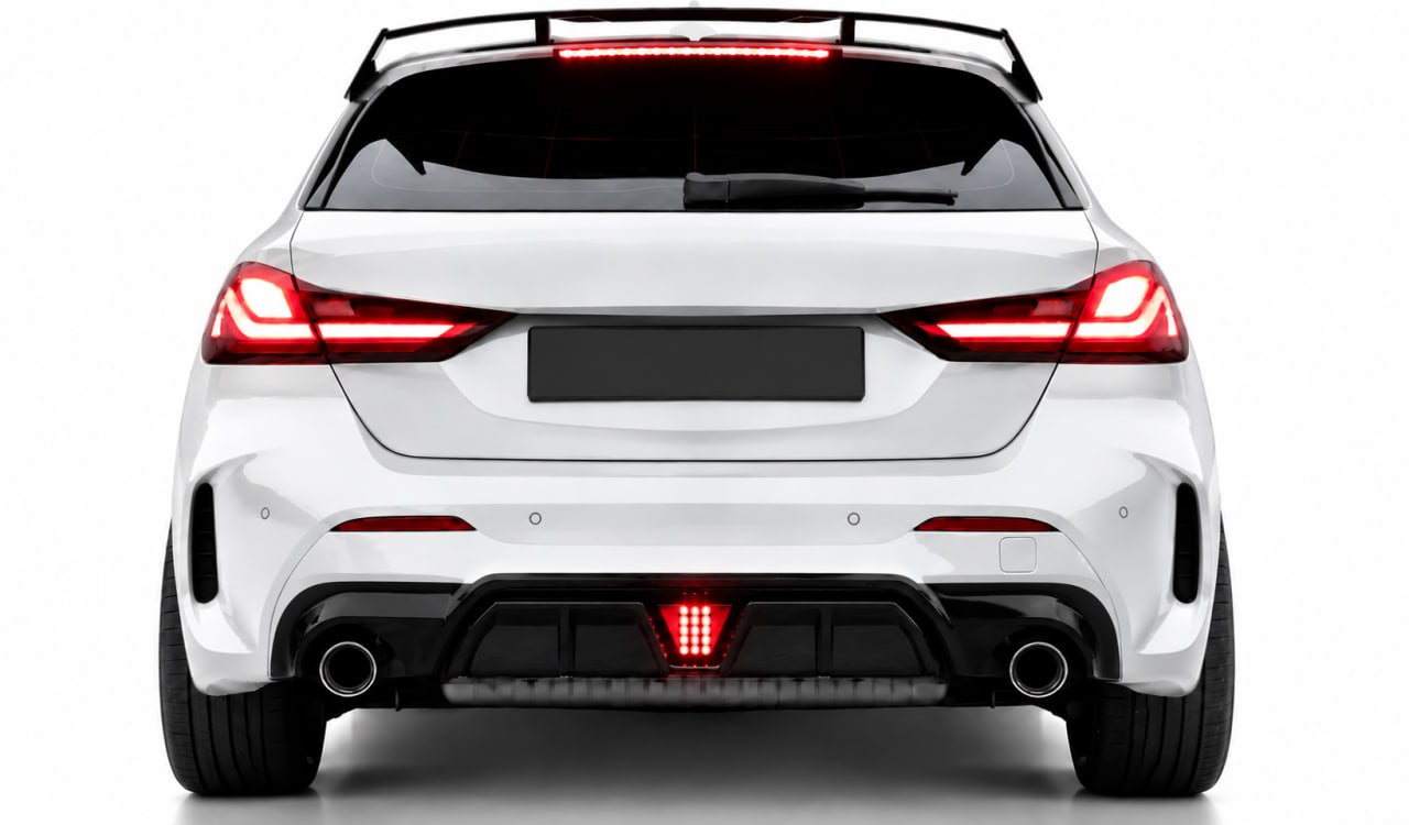 BODYKIT E36 + COUPE REAR LIGHTS WITH WHITE INDICATOR