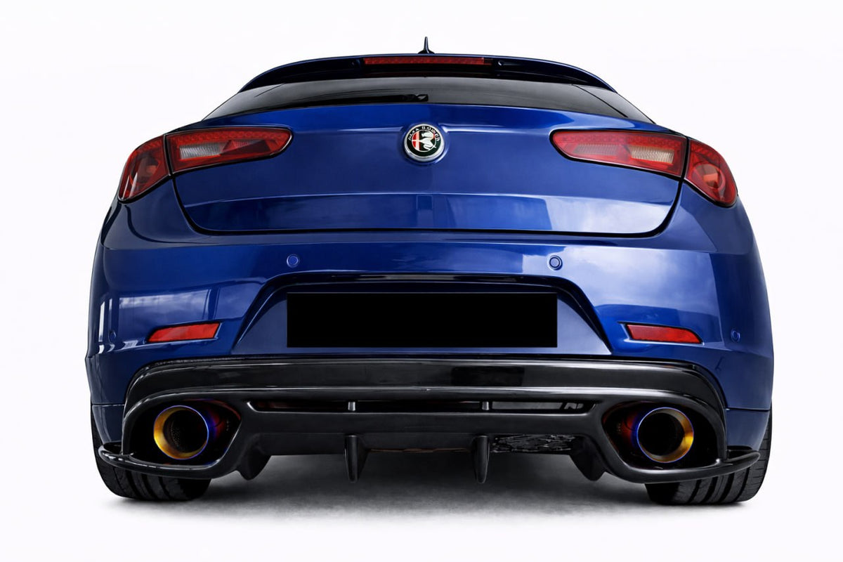 💕DIFFUSORE DAM ADATTO PER ALFA ROMEO GIULIETTA LOOK QUADRIFOGLIO NERO LUCIDO💕