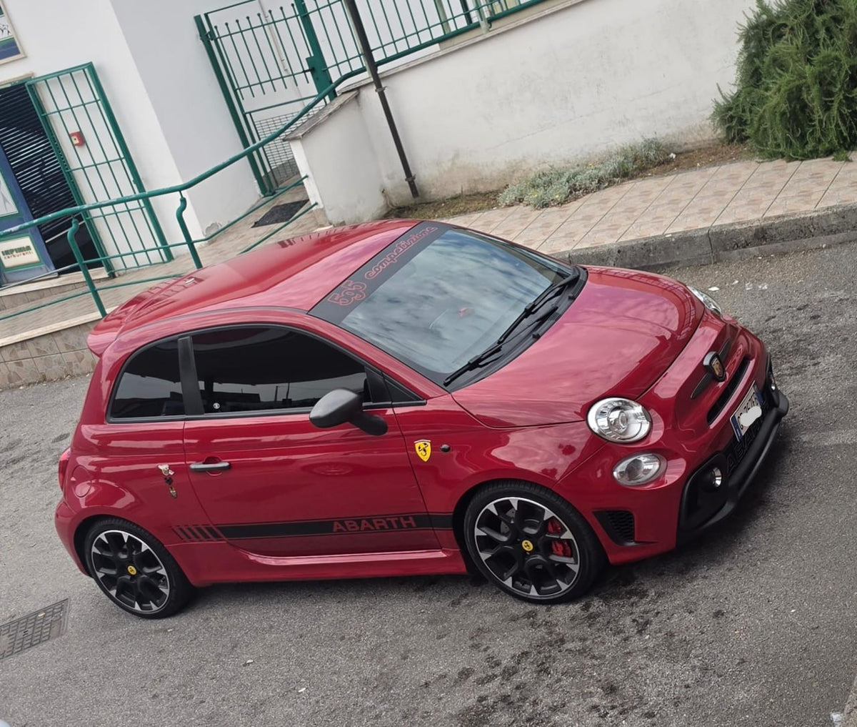 💕ART.10646 Bodykit adatto per FIAT 500, 07-15 look abarth💕