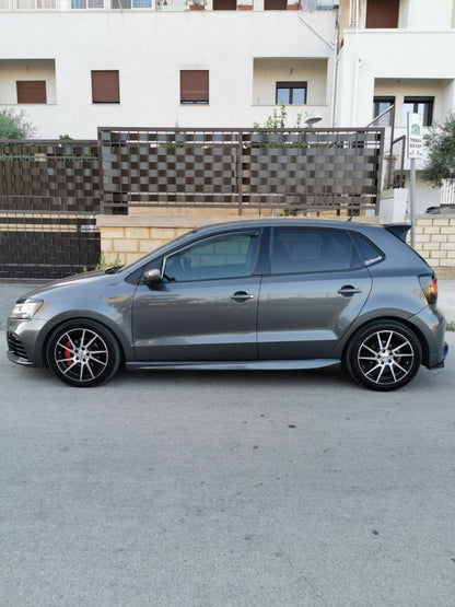 ART.0499 MINIGONNE ADATTO PER VW POLO 6R 09-17 GREZZE (178CM)