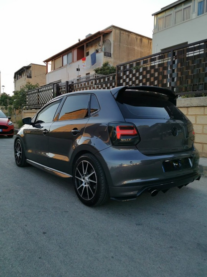 ART.0499 MINIGONNE ADATTO PER VW POLO 6R 09-17 GREZZE (178CM)