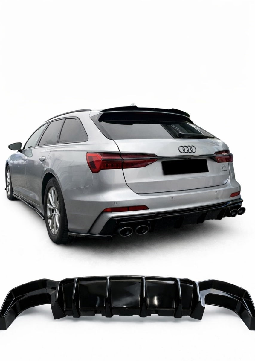 ART.10671 PARAURTI POSTERIORE ADATTO PER  AUDI  A6 C8 LOOK S6