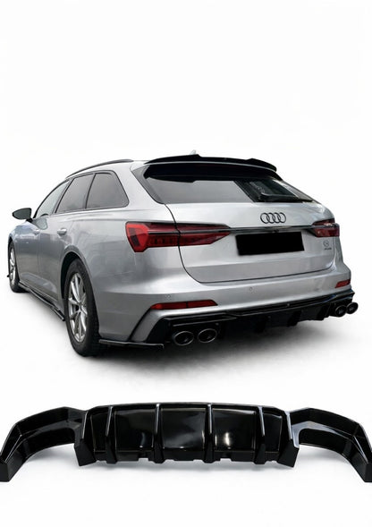 ART.10671 PARAURTI POSTERIORE ADATTO PER  AUDI  A6 C8 LOOK S6