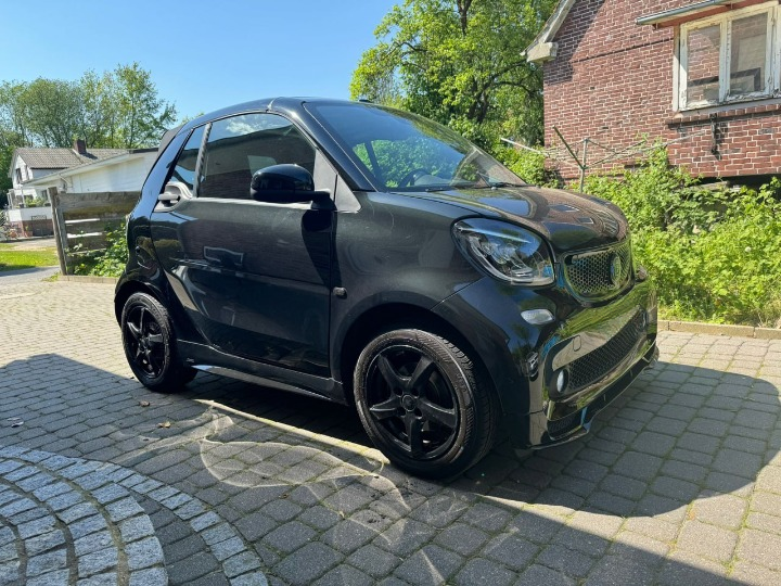 ART.0338 SOTTO PARAURTI SMART 453 fortwo ABS LOOK BRABUS (GREZZO)