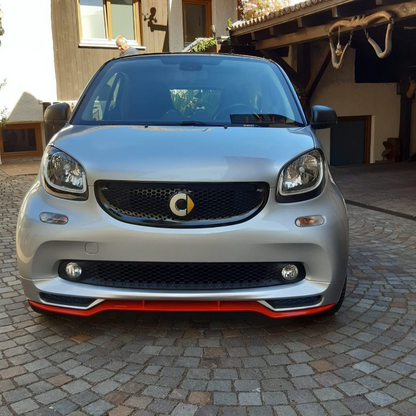 ART.0338 SOTTO PARAURTI SMART 453 fortwo ABS LOOK BRABUS (GREZZO)