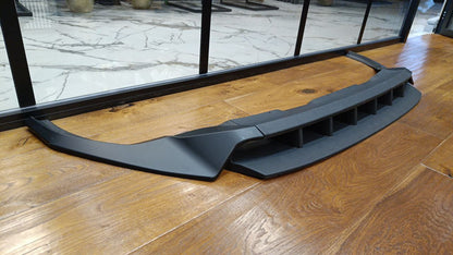 FRONT SPLITTER SUITABLE FOR AUDI Q8 2018-2024 SLINE SQ8 - MATT BLACK (PROMO)