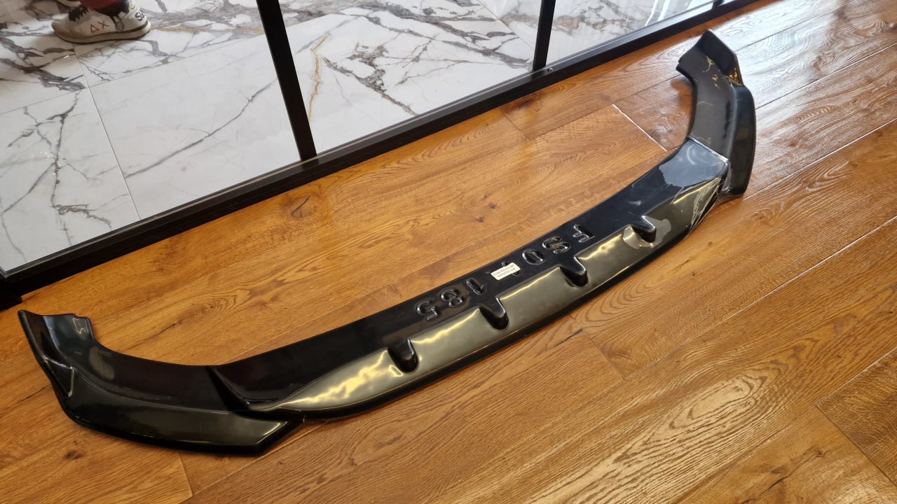 ART.2148 SPLITTER Q5 2020-2024 SQ5 S-Line SUV Sportback Mk2 Facelift NERO LUCIDO