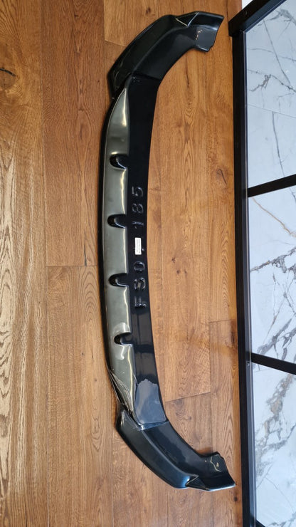 ART.2148 SPLITTER Q5 2020-2024 SQ5 S-Line SUV Sportback Mk2 Facelift NERO LUCIDO