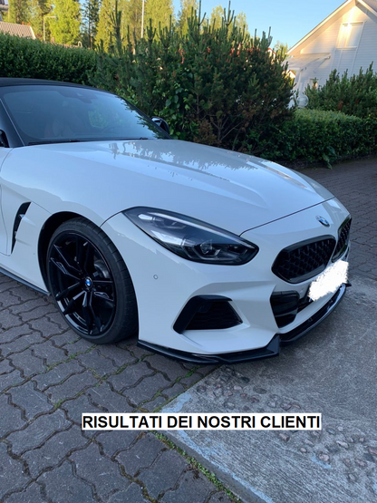 SPLITTER SUITABLE FOR BMW Z4 G29 2018+ M LOOK GLOSSY BLACK SPORTY DESIGN 