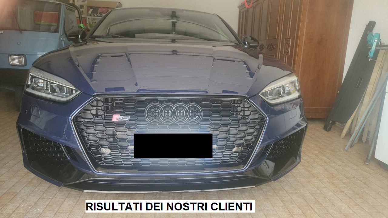 PARAURTI ANTERIORE ADATTO PER AUDI A5 F5 2016-2019 LOOK RS5 DESIGN SPORTIVO