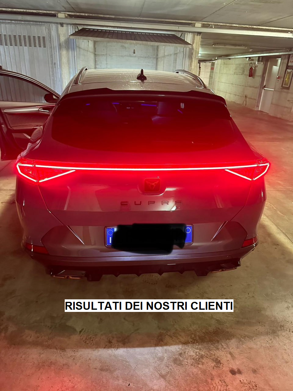 ALA AGGIUNTIVA ADATTA PER CUPRA FORMENTOR 2020+ NERO LUCIDO LOOK SPORTIVO