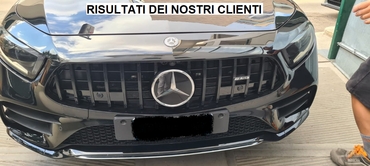 💫GRIGLIA ADATTO PER 🔝MERCEDES CLS C257 2018+ 💫AMG LOOK GT NERO LUDICO🔝