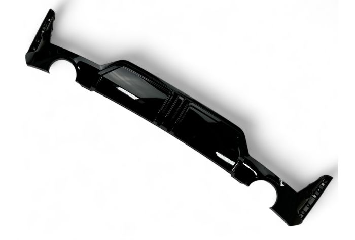DIFFUSORE NERO LUCIDO ADATTO A BMW SERIE 3 G20 / G21 M SPORT dal 07/2022 (LCI)